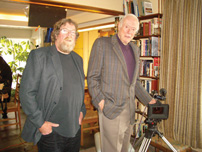In February, 2004, Richard Stringer csc interviewed author Pierre Berton for Stringer's documentary on his grandfather. Berton, born and raised in the Yukon, knew the grandparental Stringers and recalled that Isaac Stringer took 16mm black-and-white movies of the North in the 1920s and '30s and showed his films at the local church. 